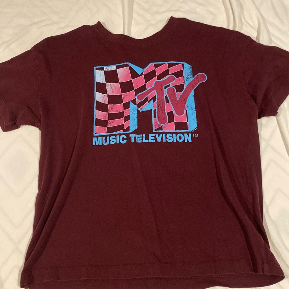 Maroon MTV Shirt